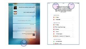 iPad: Home: Spotlight anpassen